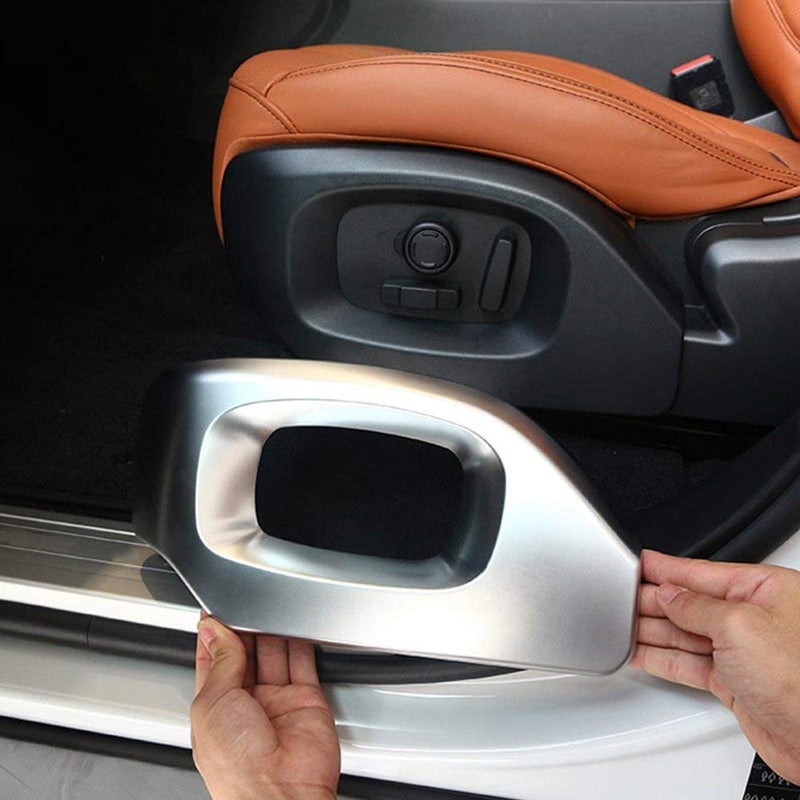 CHEYA for Landrover Range Rover Vogue Autobiography Range Rover Sport 14-17 Car Matte Seat Side Frame Cover Trim Accessories - Image 1